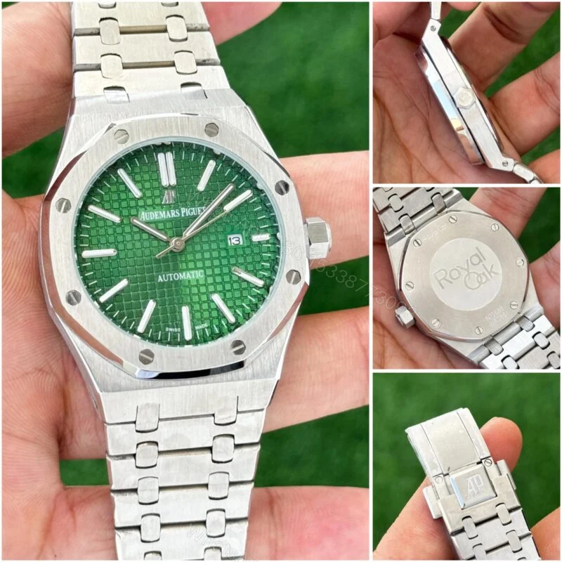 View 2 of Audemars Piguet Royal Oak Green Dial 40MM Quartz