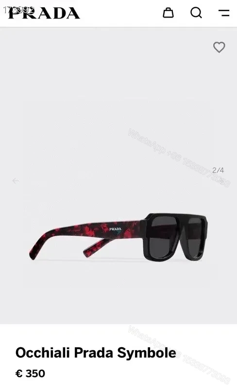 View 7 of Oversized Square Sunglasses: Glossy Black Acetate, Luxe Vision