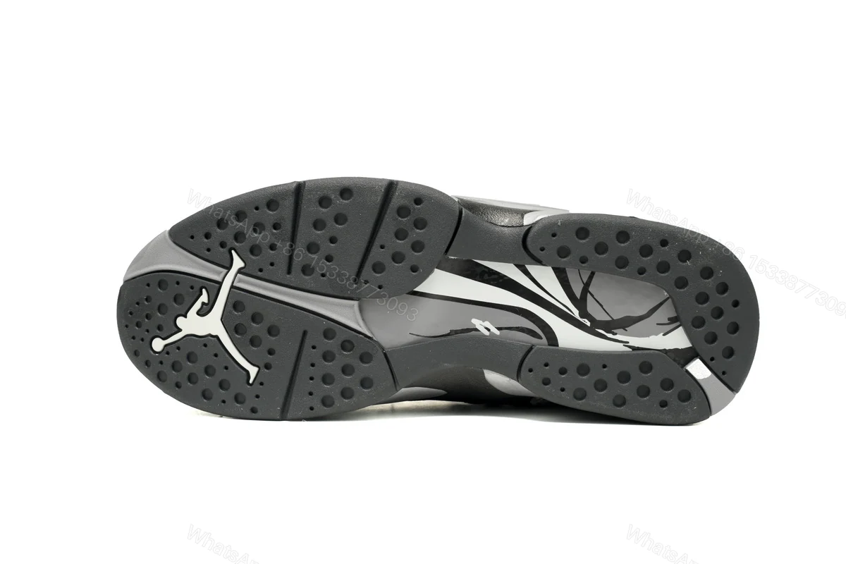 View 4 of Air Jordan x OVO Nike AJ VIII 8 Black Ash FD1334-001