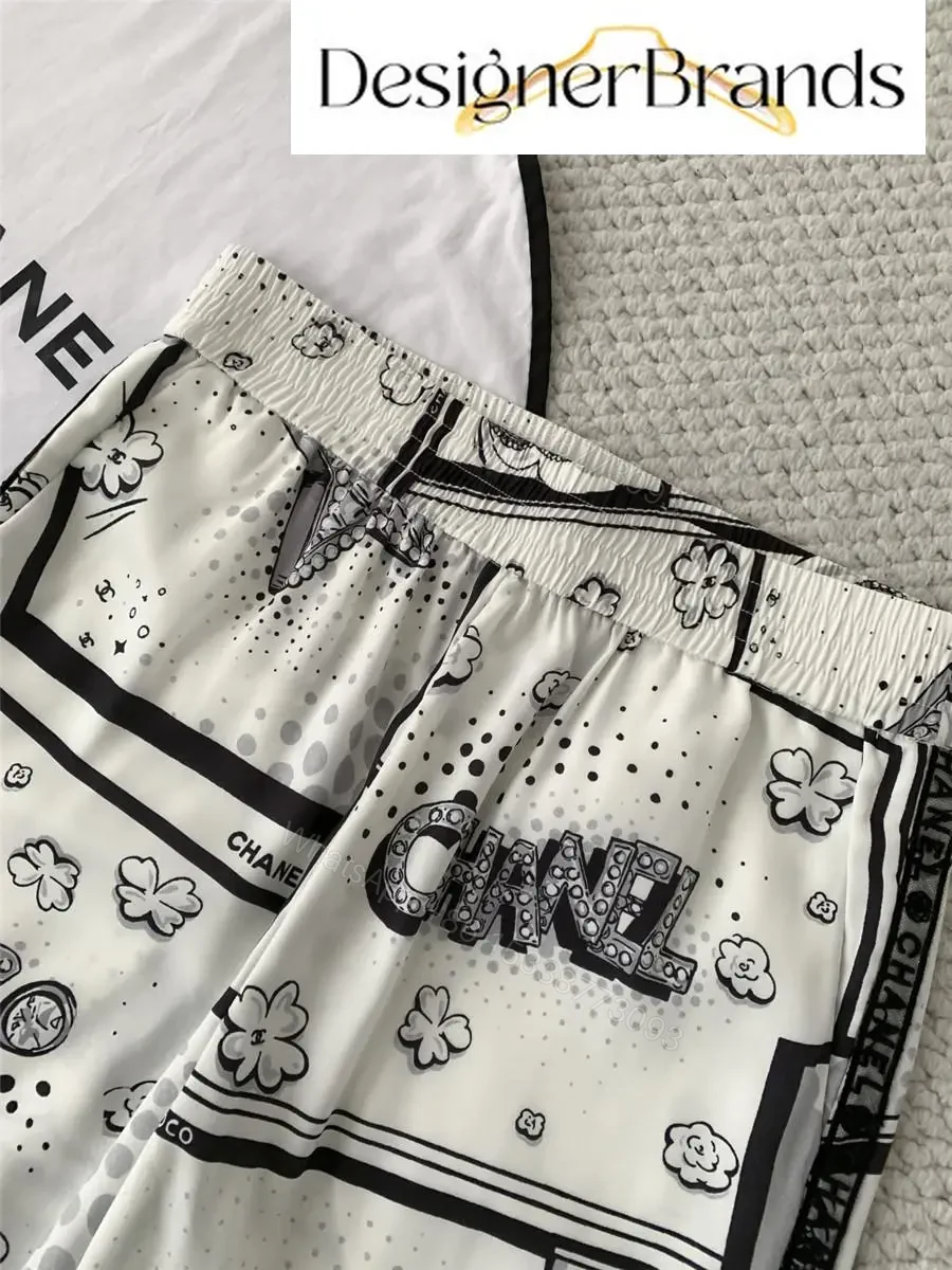 View 6 of Colorful Graphic Panel Pants, Premium Comfort, Relaxed Fit