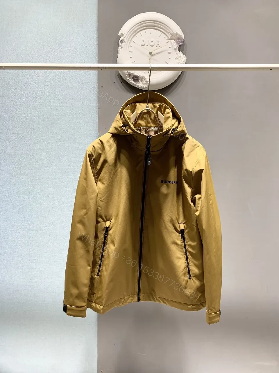 Compact Camel Weatherproof Jacket with Clean Lines, Lightweight Comfort — view 1