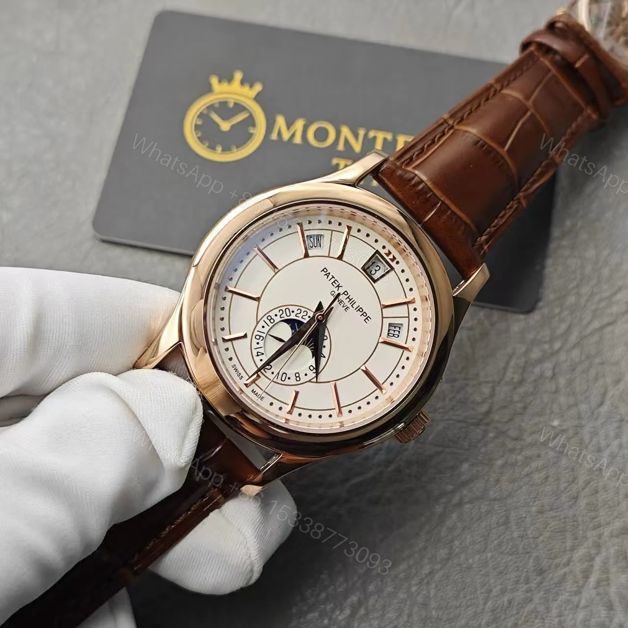 View 5 of Patek Philippe 5205R Calendar Watch