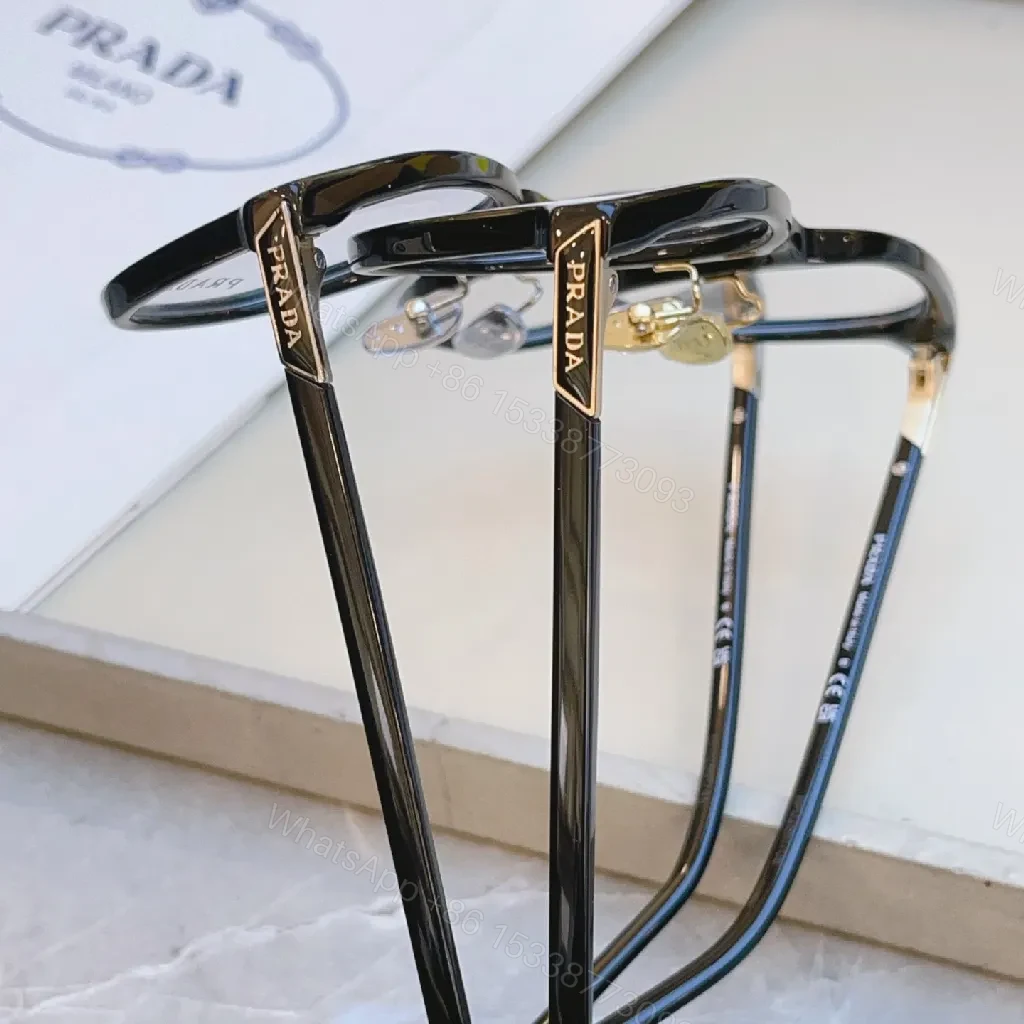 View 2 of Chic Transparent-Frame Eyewear with Caramel Accents (60)