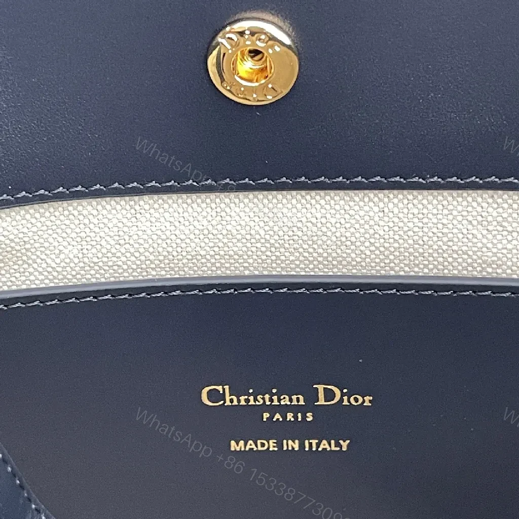 View 8 of Black Leather Mini Crossbody: Signature Monogram Compact Bag