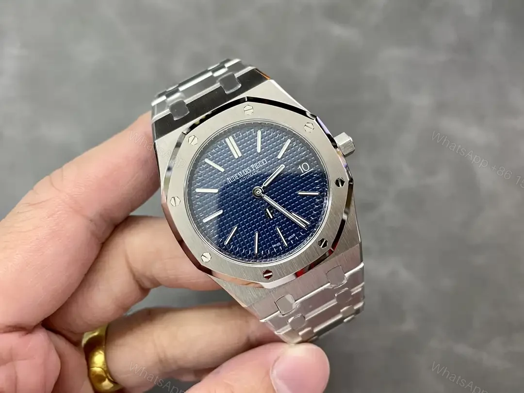 View 3 of Audemars Piguet Royal Oak Stainless Steel Blue Dial 15500ST.OO.1220ST.01