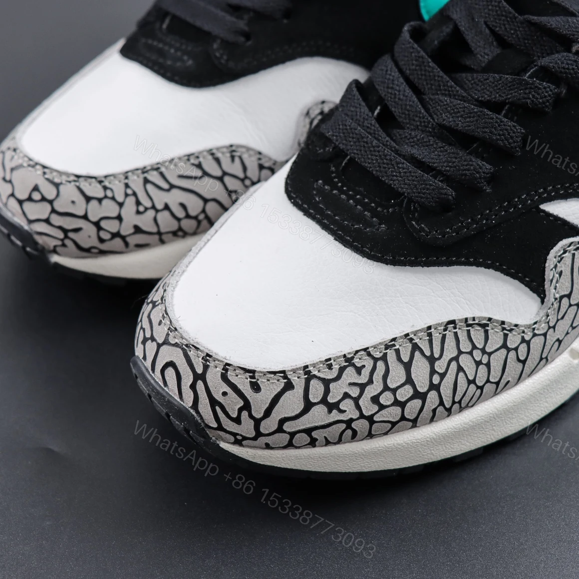 View 4 of Atmos x Air Max 1 Retro “Elephant” Reps