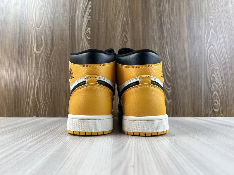 View 2 of Bold Contrast Paneling Air Jordan-Inspired Sneakers