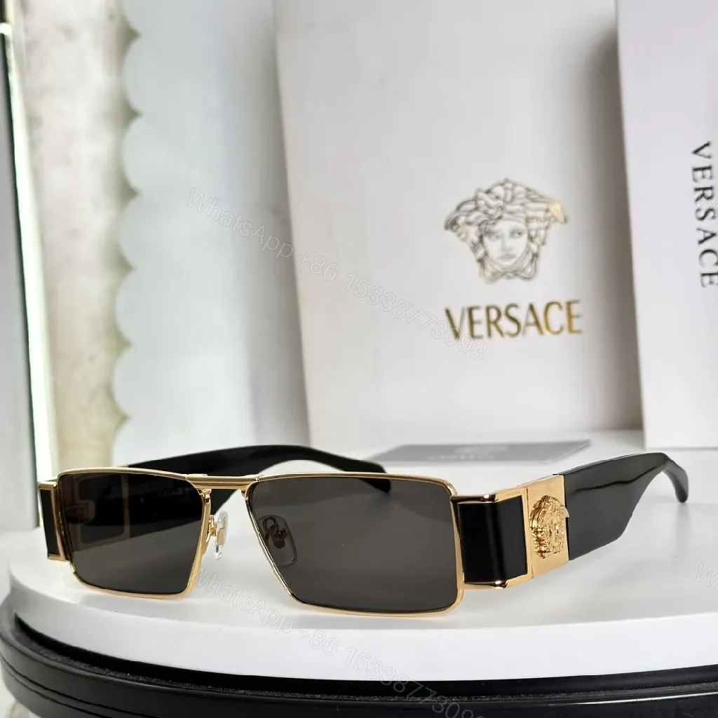 View 4 of Copper-Tone Lens, Silver Frame Sunglasses: Geometric Luxe