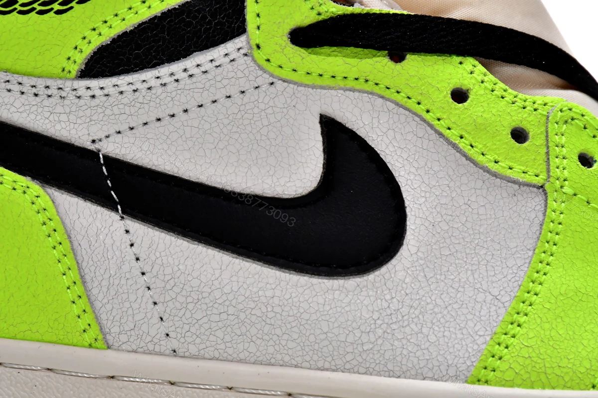 View 9 of Air Jordan 1 High OG Volt 555088-702