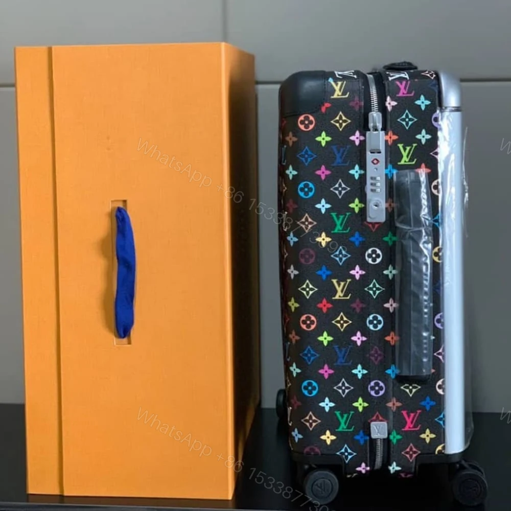 View 4 of LOUIS VUITTON X TAKASHI MURAKAMI HORIZON 55 MULTICOLOR BLACK 55CM M13787