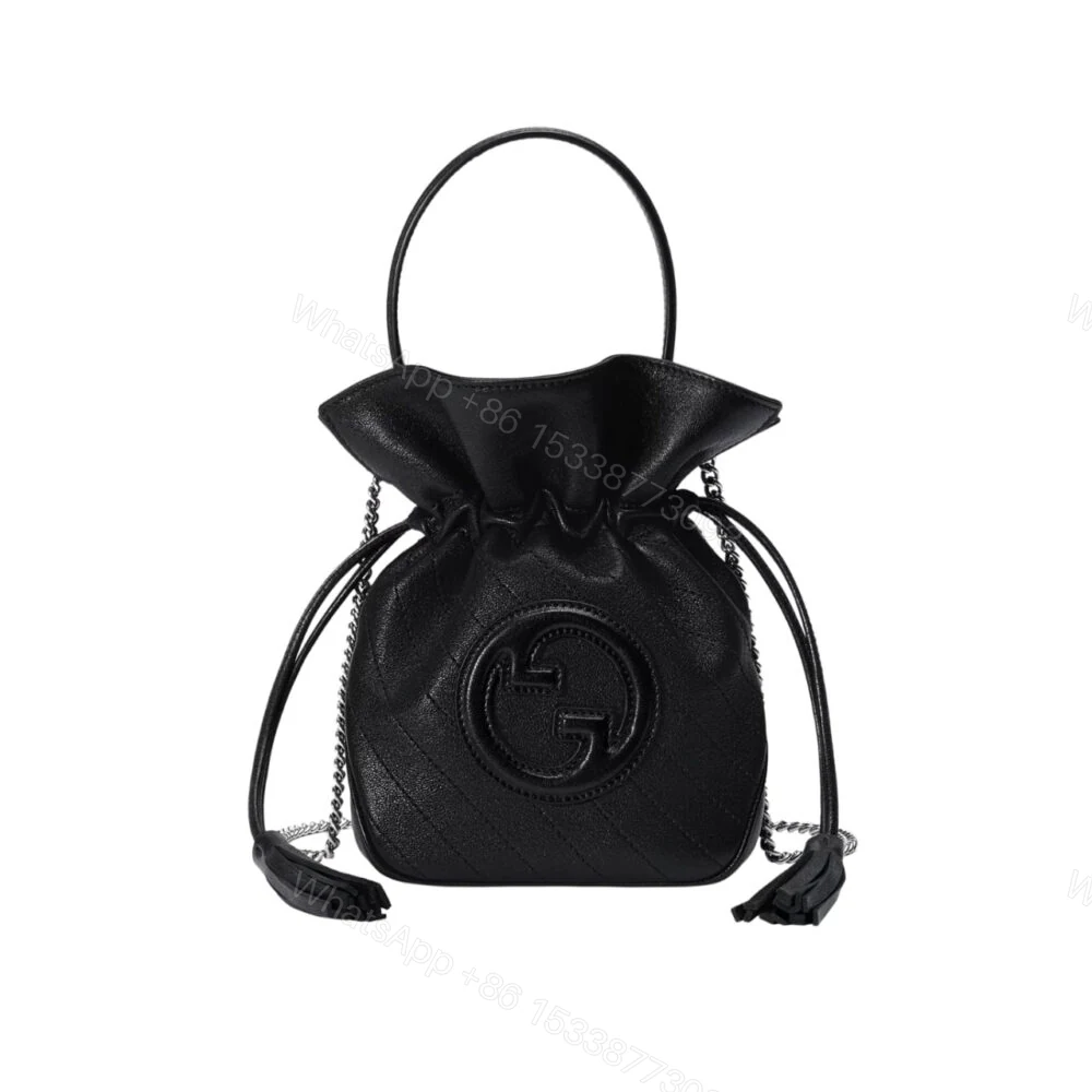 Gucci Blondie Mini Bucket Bag Black 19Cm — view 1