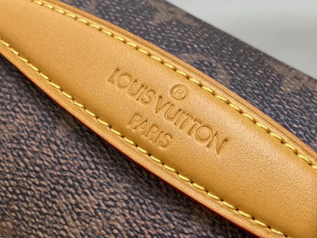 View 7 of Compact LV-Inspired Monogram Fanny Pack - Luxury, Hands-Free