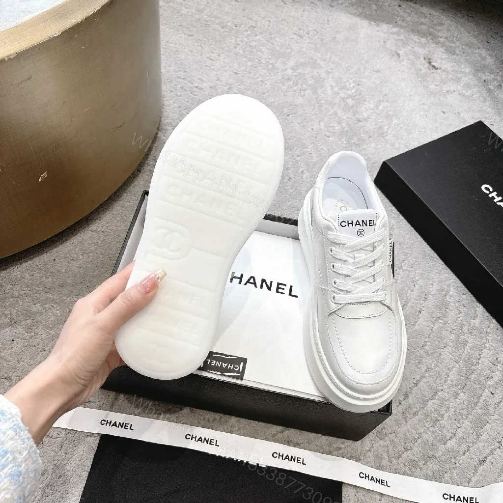View 4 of Minimalist-Chic White Trainers: Structured, Comfort, Luxe-Ready Sneakers