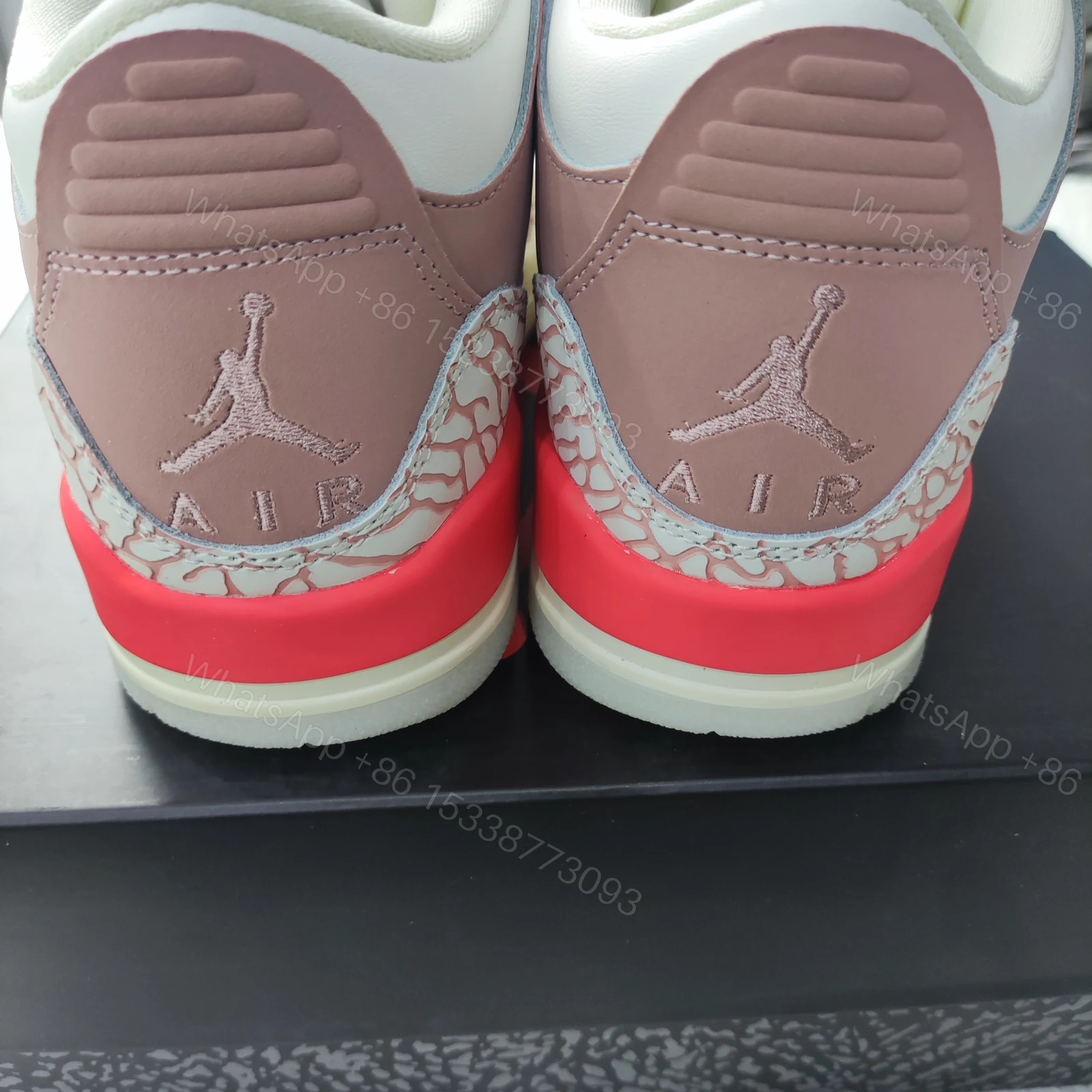 View 3 of Air Jordan 3 Retro Rust Pink