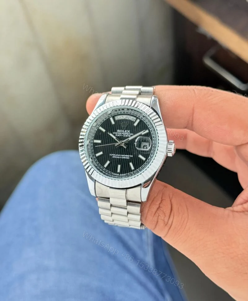 View 2 of Rolex Day-Date Stella Black 40mm Automatic