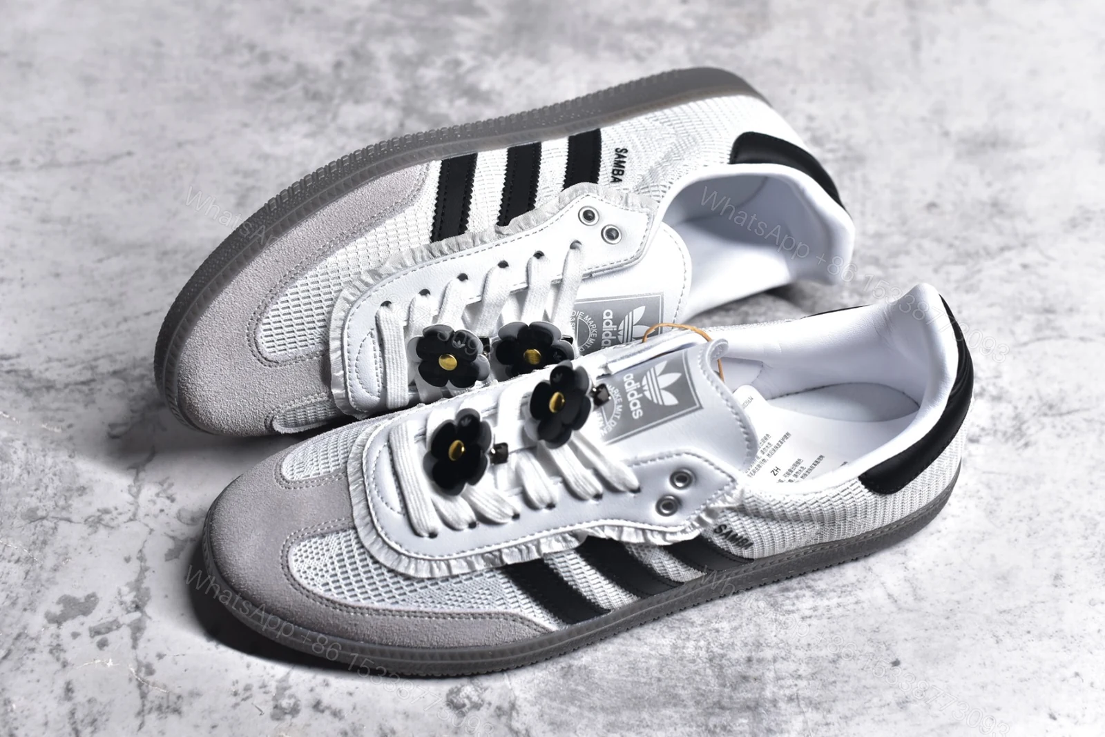 View 6 of Adidas Original Samba OG Grey