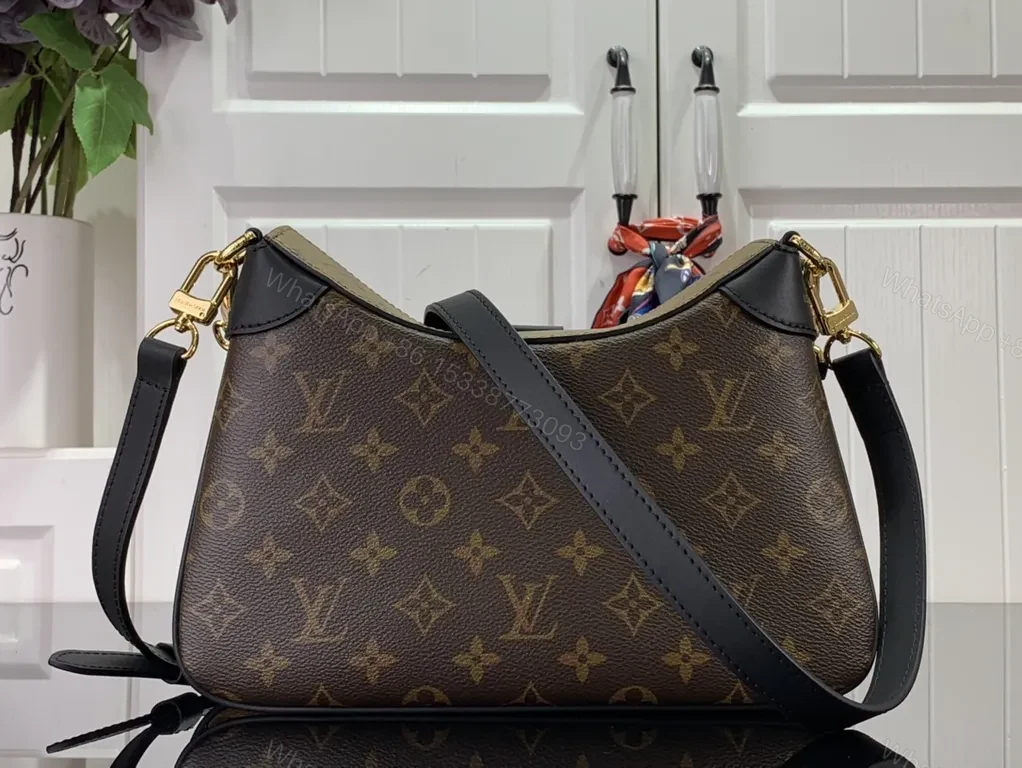 View 6 of Iconic Monogram Canvas Bag: Modern Shine, Gold Hardware, Everyday Luxury