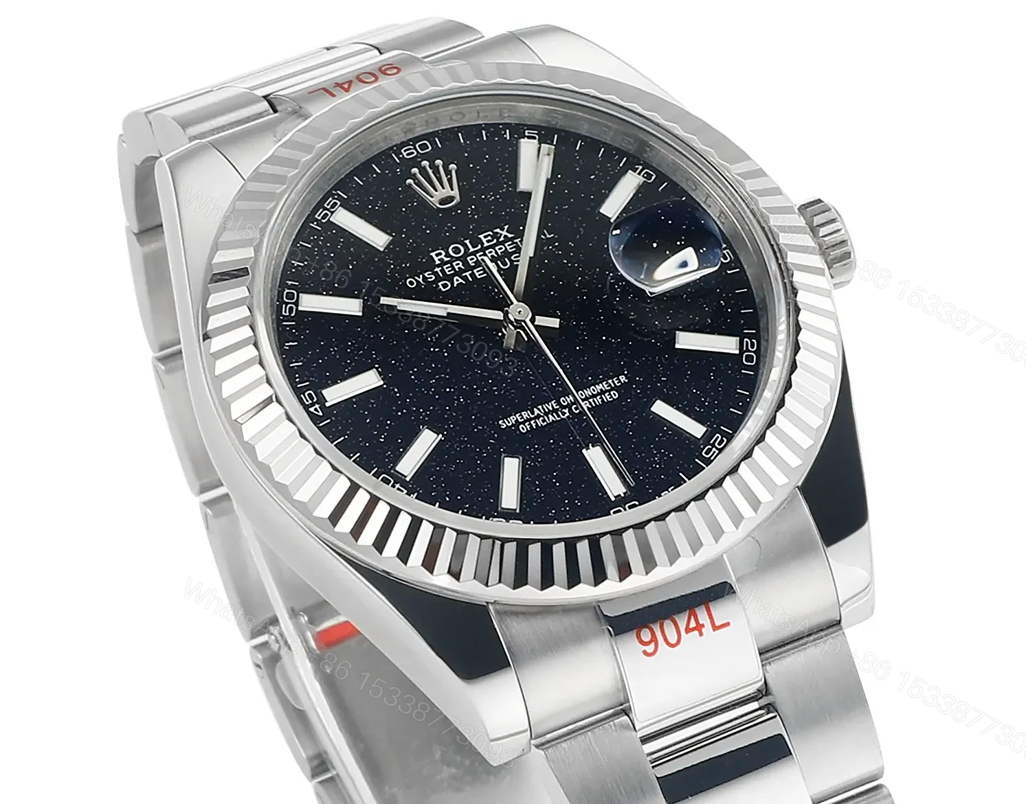 View 2 of AR Factory Clean Factory – Rolex Custom Datejust 41 Black Meteorite – Rolex Custom Datejust 41 Green Malachite – Rolex Custom Datejust 41 Gold Sandstone – Rolex Custom Datejust 41 Brown Tiger’s Eye