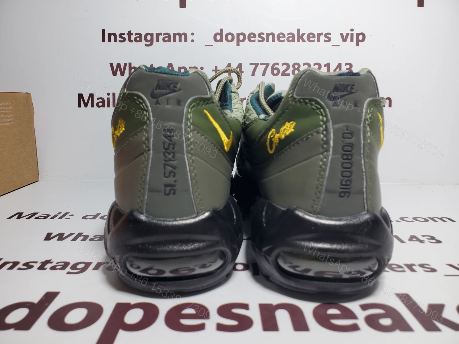 View 6 of Nike Air Max 95 SP Corteiz Gutta Green FB2709-300