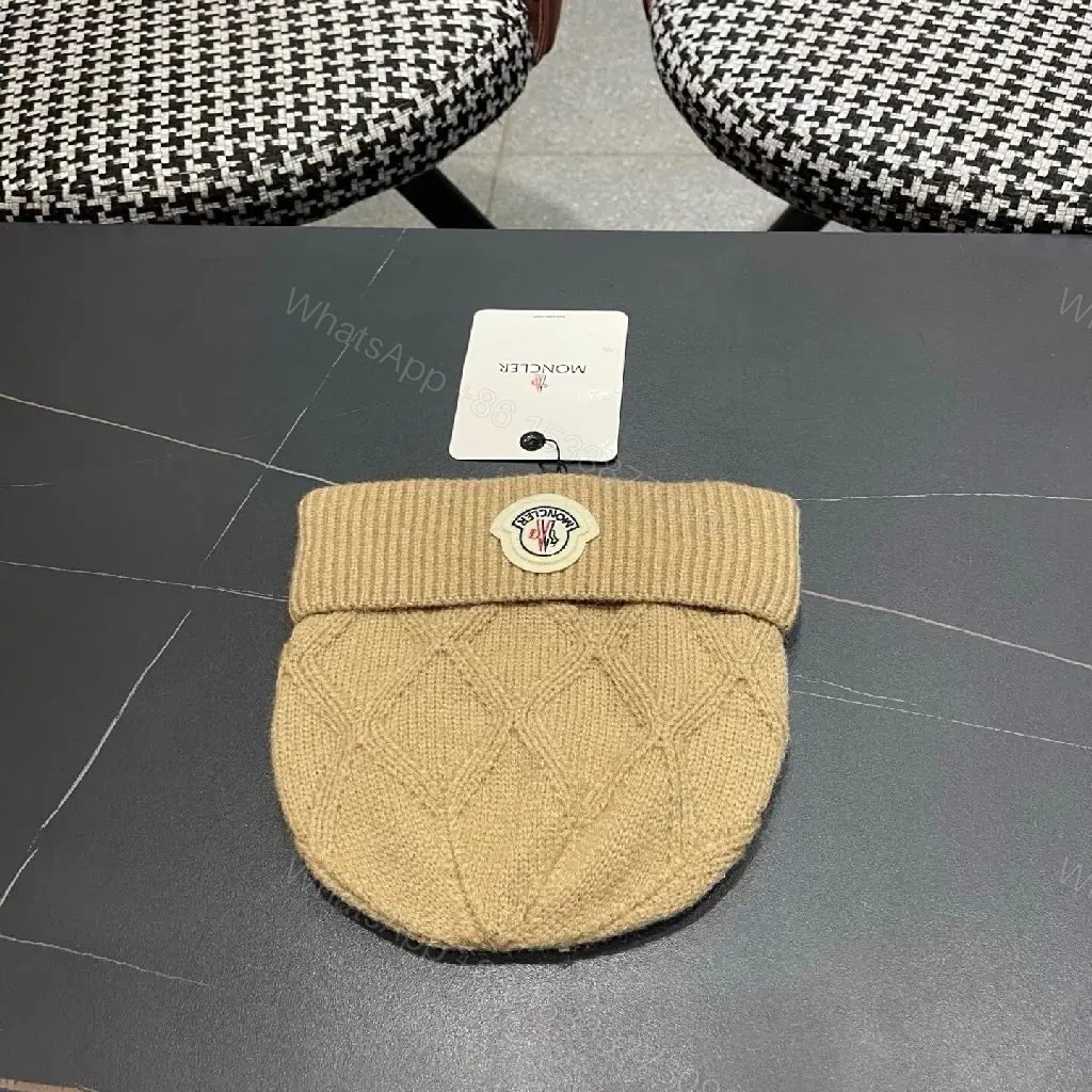 View 11 of Cozy Knit Beanie Camel Knit Style Warmth Cap - Everyday Luxury