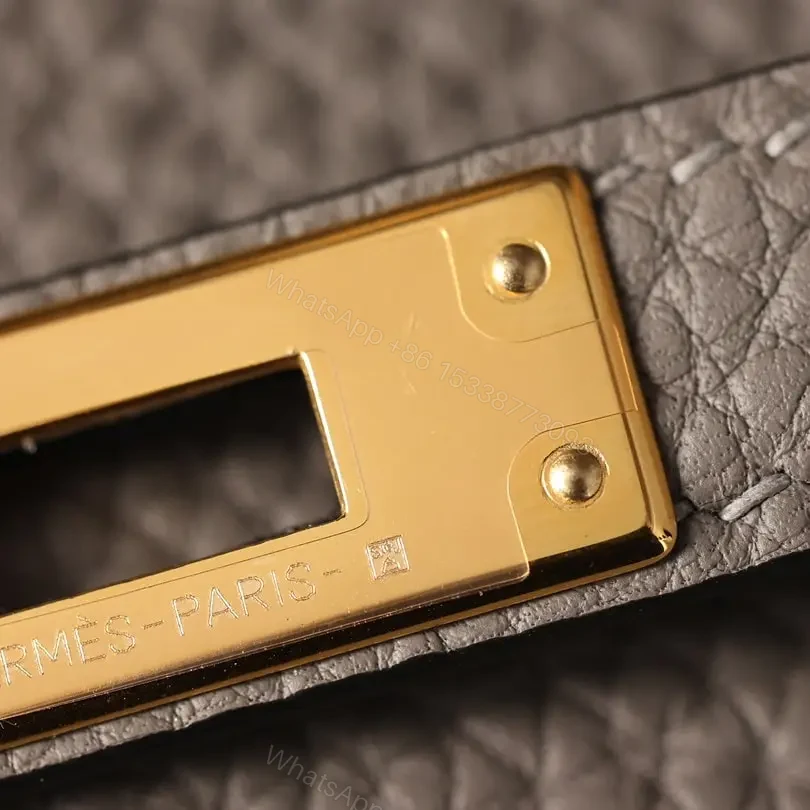 View 9 of 高仿Hermes*Birkin25積雨云灰金扣免檢版