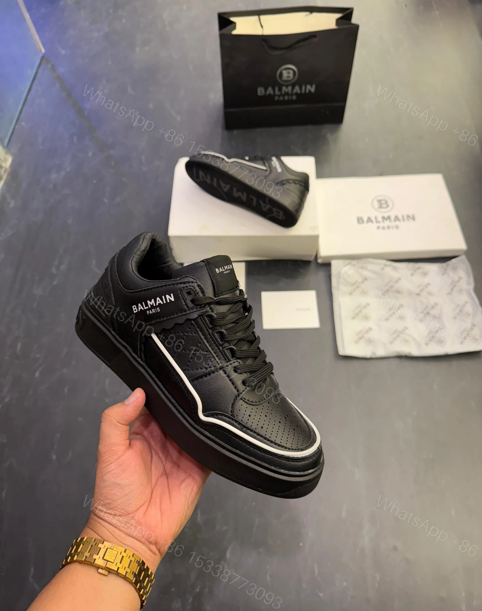 View 4 of FIRST COPY BALMAIN PARIS Original quality sneaker