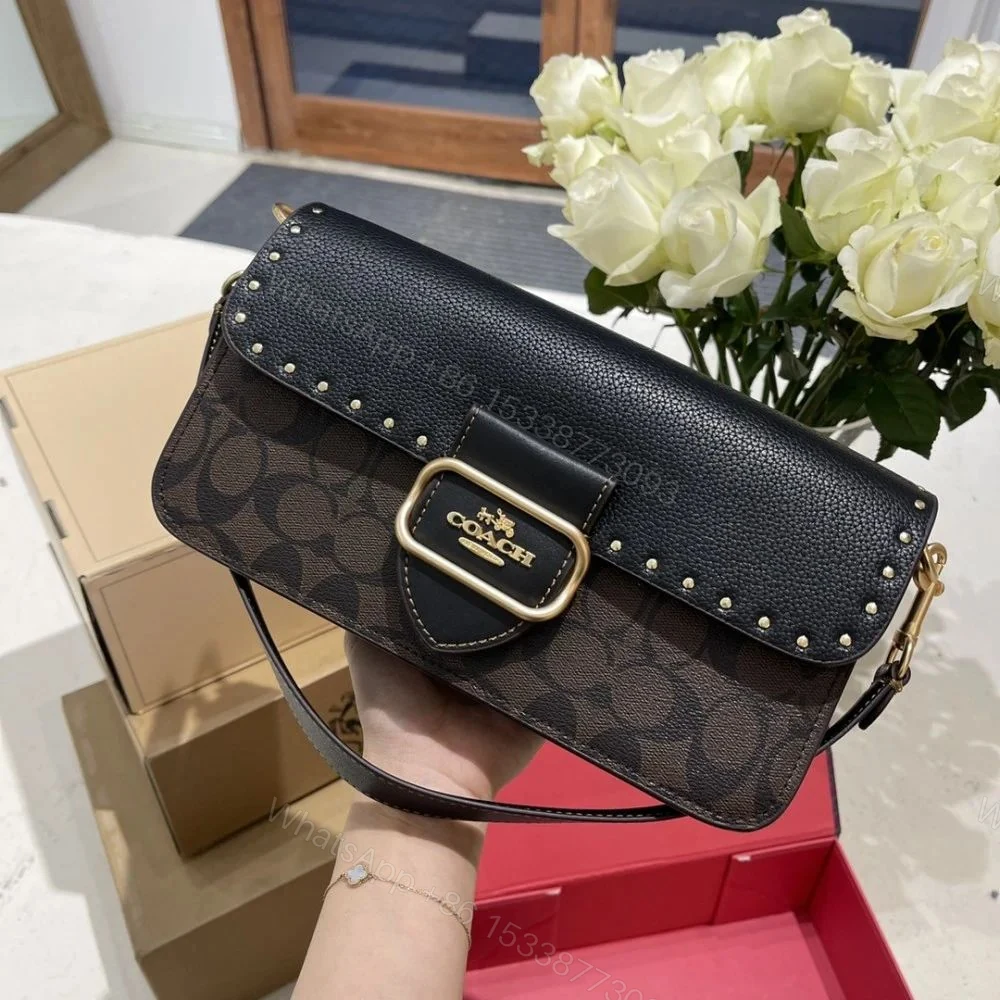 View 2 of Coach Morgan Shoulder Bag First Copy | AAA+ Replica Designer Shoulder Bag