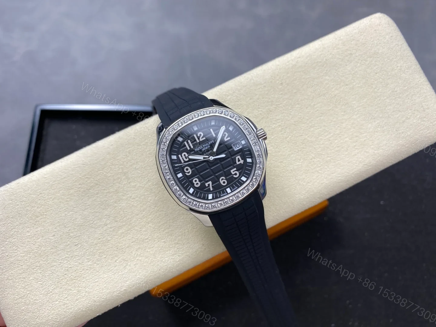 View 4 of Patek Philippe Aquanaut Luce Quartz Stainless Steel Black 5267/200A-001