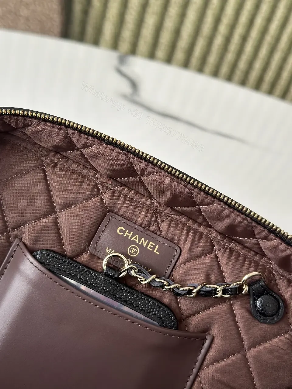 View 10 of Quilted Leather Compact Accessory: Everyday Elevation