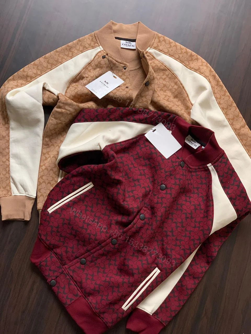View 5 of FIRST COPY COACH PREMIUM OPEN BUTTONS FLEECE JACKET
