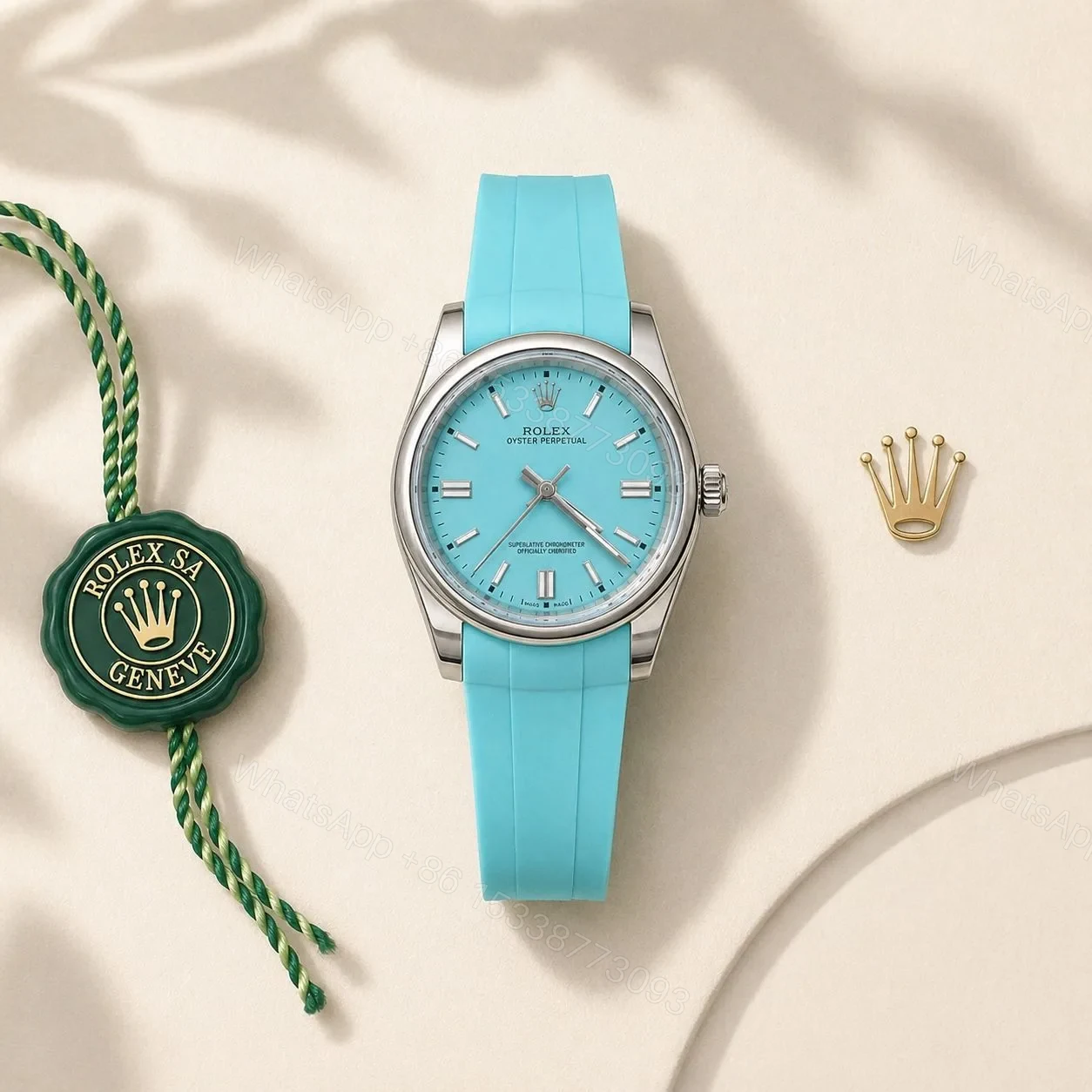 View 5 of Rolex Oyster Perpetual Tiffany Blue Edition
