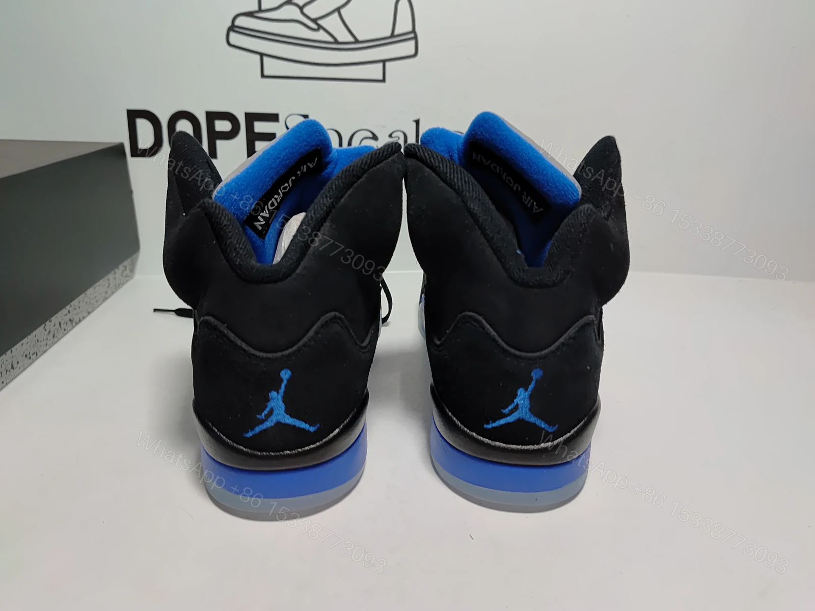 View 9 of Air Jordan 5 Racer Blue CT4838-004