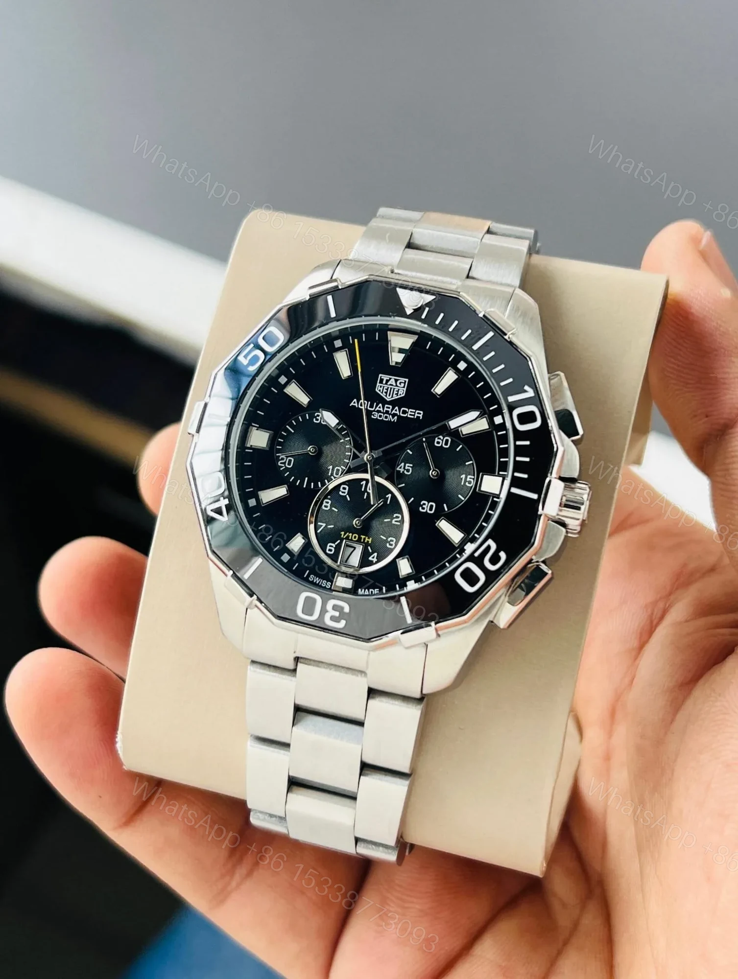 View 3 of Tag Heuer Aquaracer Calibre 5 Stainless Steel