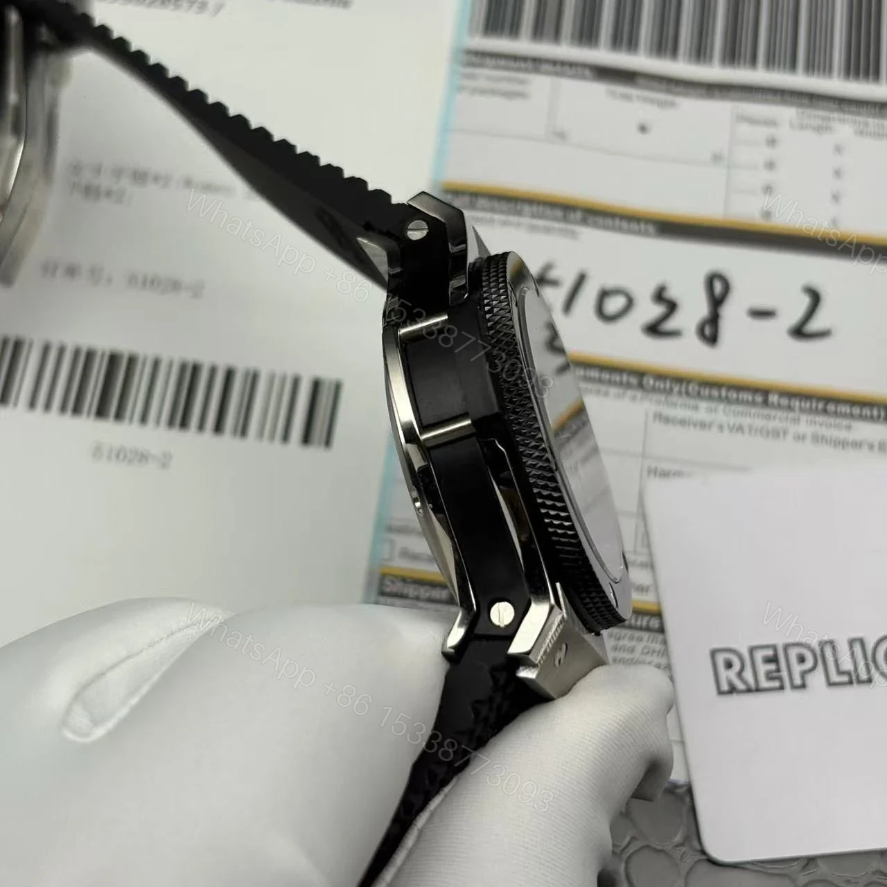 View 7 of Hublot Chronograph Replica