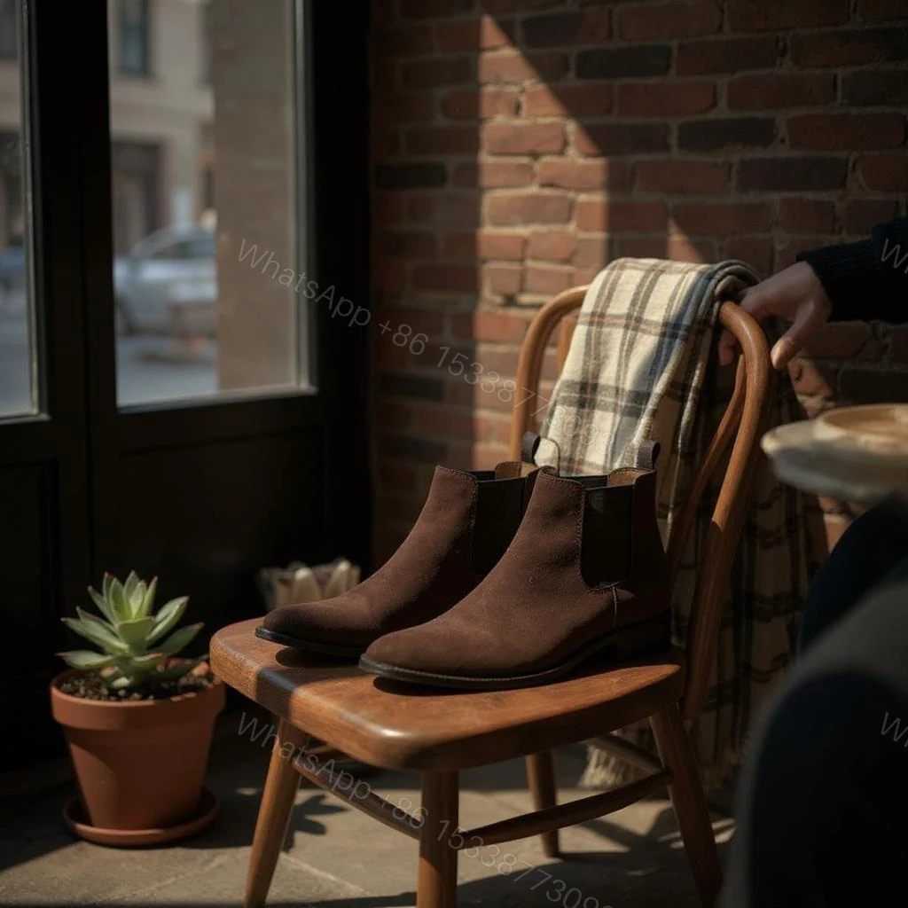 View 2 of FIRST COPY Alberto Chelsea Boots