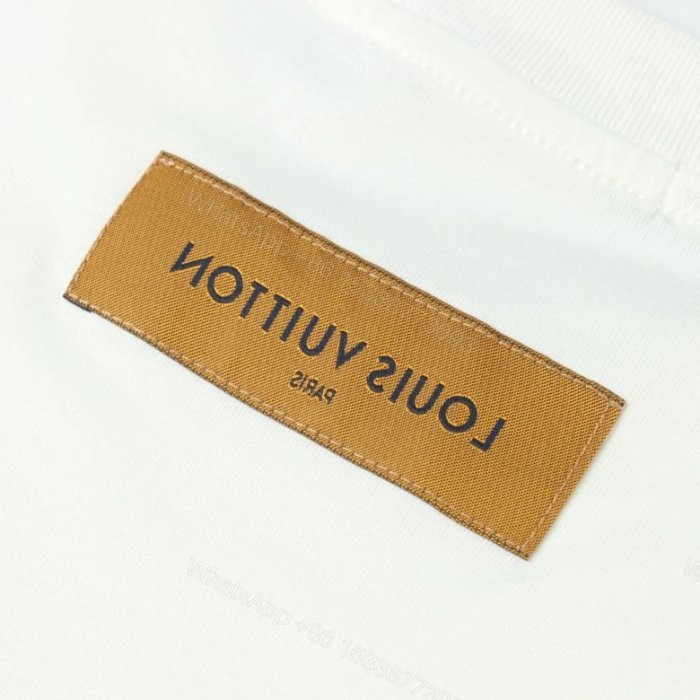 View 8 of 高仿LV*1AFR0025彩色項鏈LOGOT恤白色