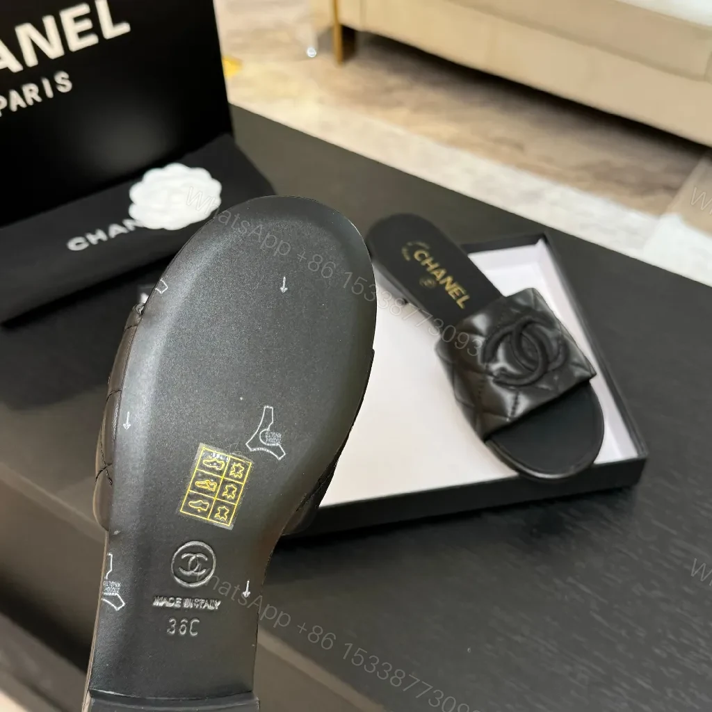 View 7 of Quilted Leather Slide: Subtle Luxury, All-Day Comfort