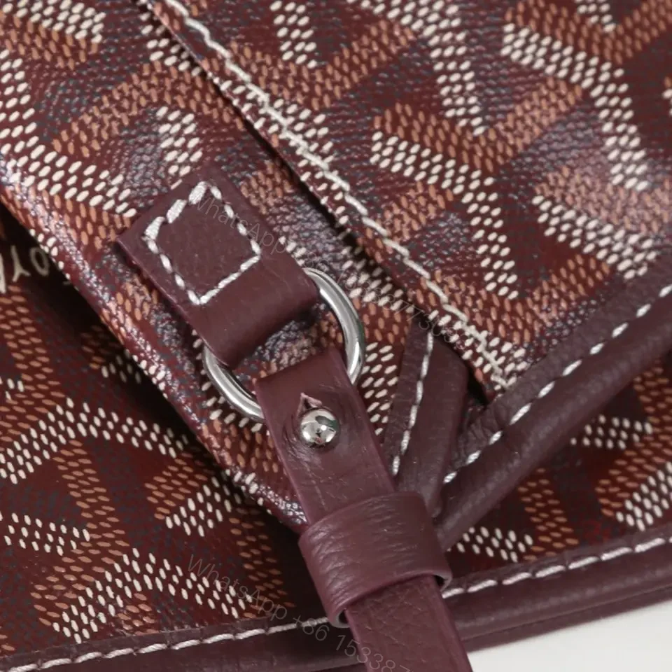 View 12 of 高仿Goyard*STLOUIP4滿印Tote手提袋朱紅免檢版小號