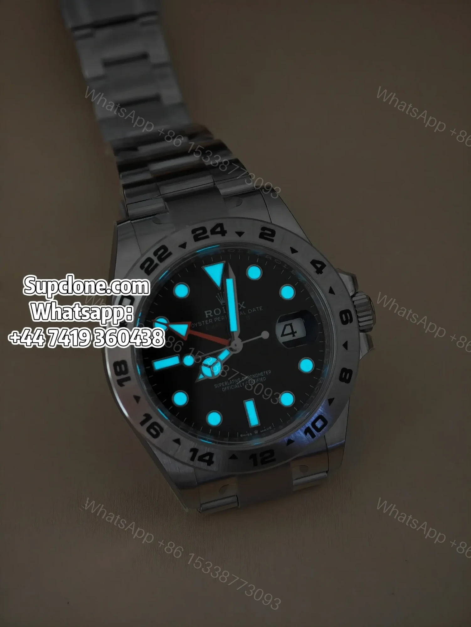 View 3 of Rolex Explorer II M226570-0002 42mm Polar Super Clone GMT Watch