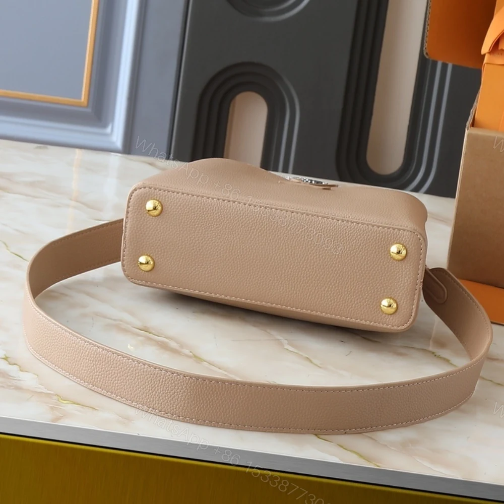 View 4 of Louis Vuitton Capucines BB Brown 27Cm N92041