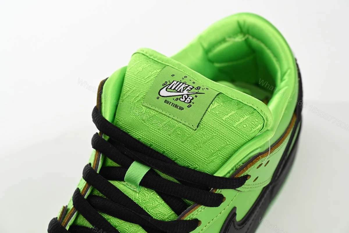View 7 of The Powerpuff Girls x Nike SB Dunk Low “Buttercup” FZ8319-300