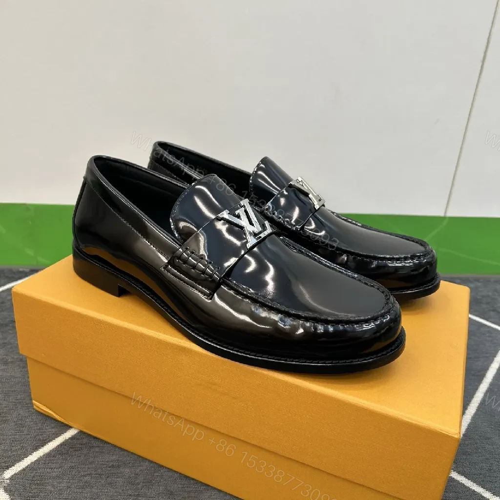 View 4 of Polished Patent Loafers: Luxury Hardware, All-Day Comfort