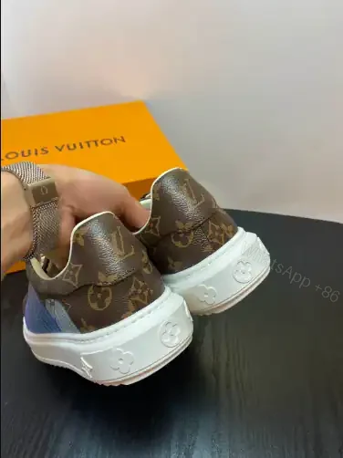 View 8 of LOUIS VUITTON X YAYOI KUSAMA TIME OUT SNEAKERS IN BROWN – LSVT351