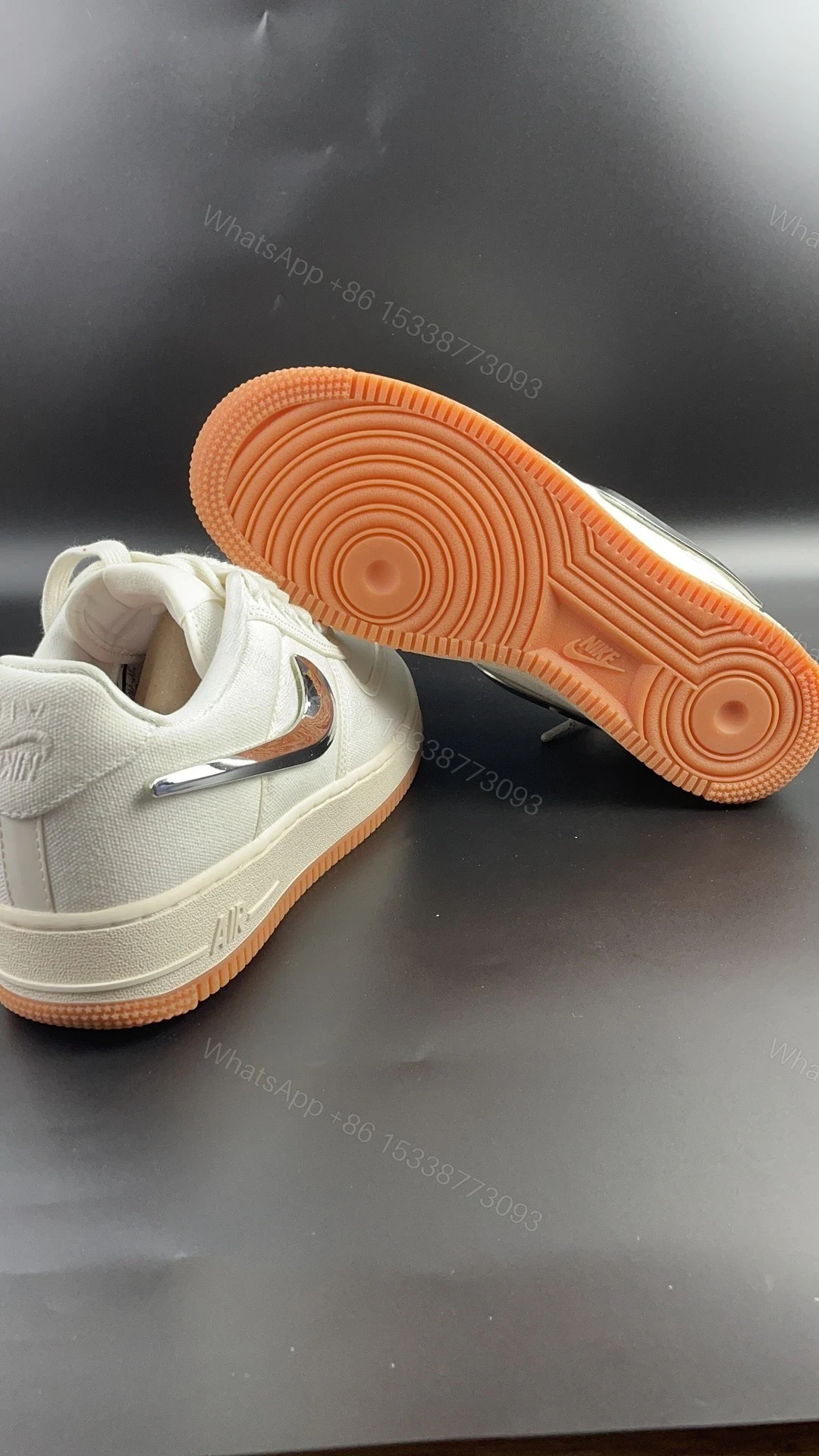 View 7 of Nike Air Force 1 Low Travis Scott Sail