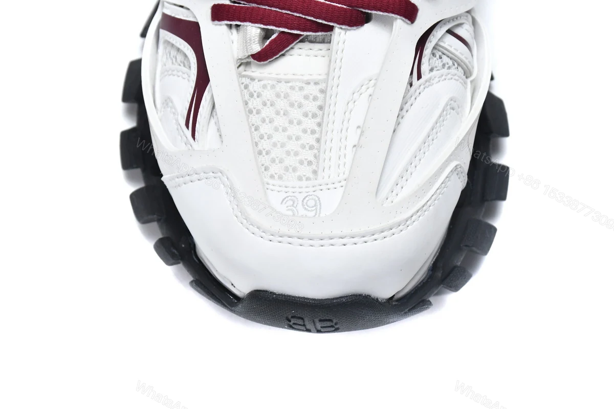 View 8 of Balenciaga Track White Claret Red 542436 W1JH 1915