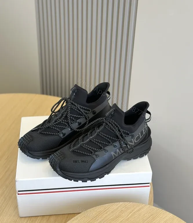 View 4 of Moncler Black Chunky Runner: All-Day Comfort, City Presence