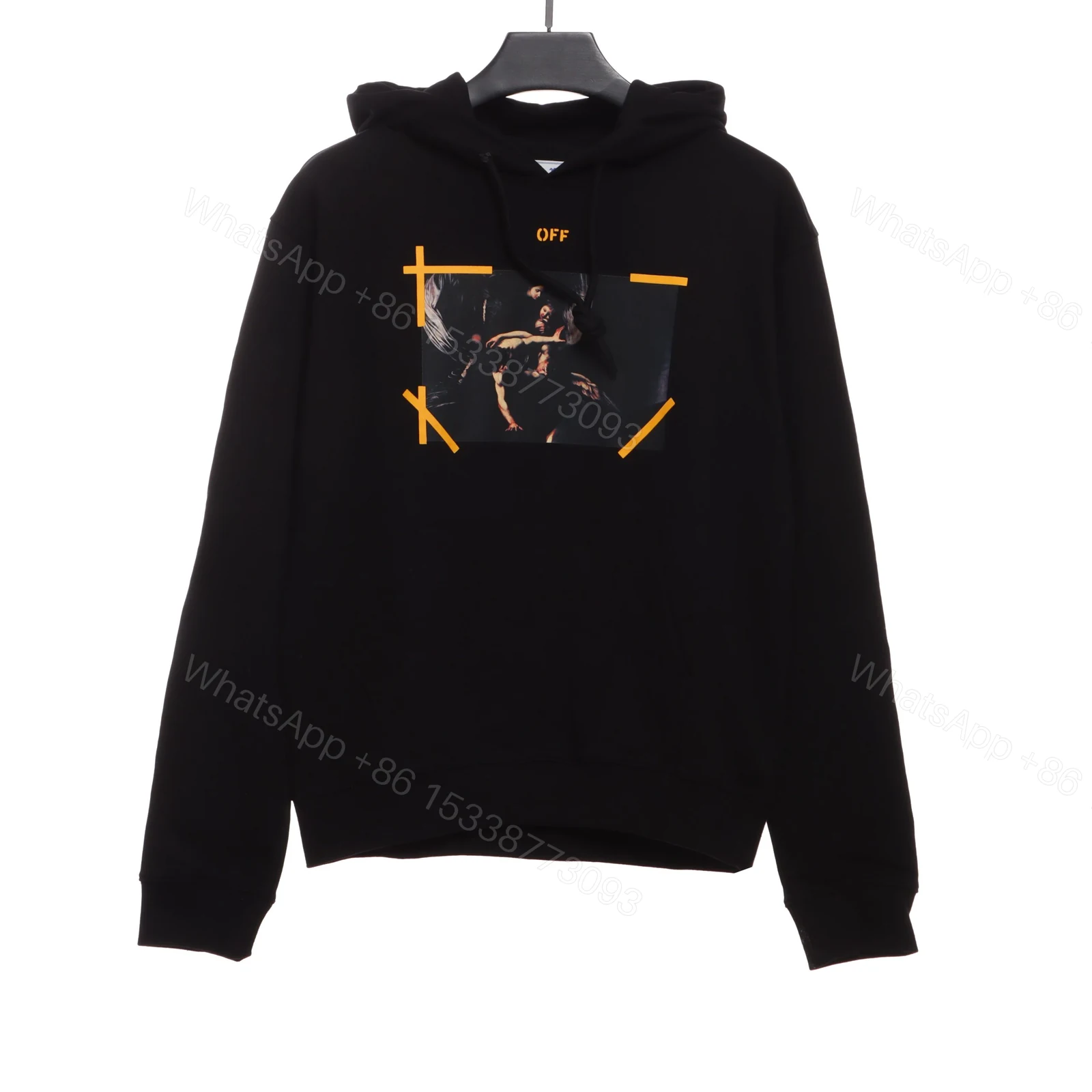 Off-White Religious Virgin Print Hoodie — view 1