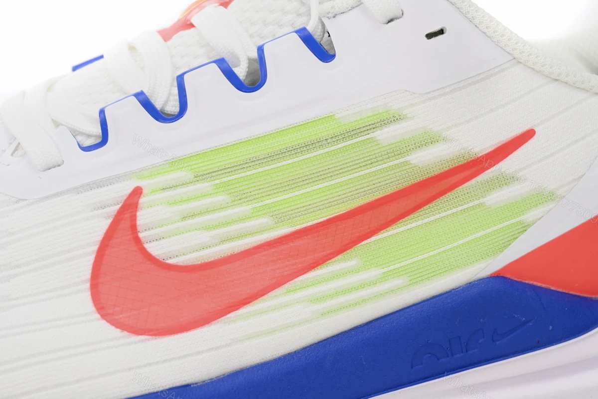 View 7 of Nike Air Winflo 9 White Blue Red DX3355-100