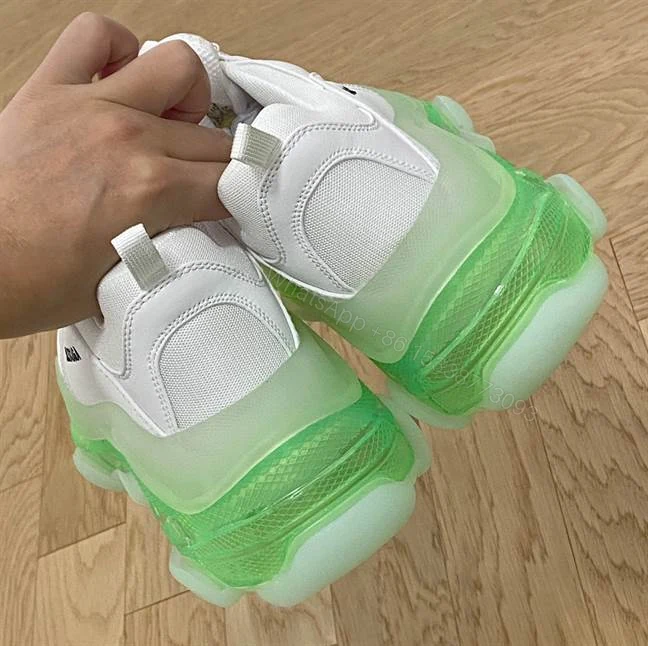 View 8 of BALENCIAGA MEN’S TRIPLE S SNEAKER CLEAR SOLE – BB190