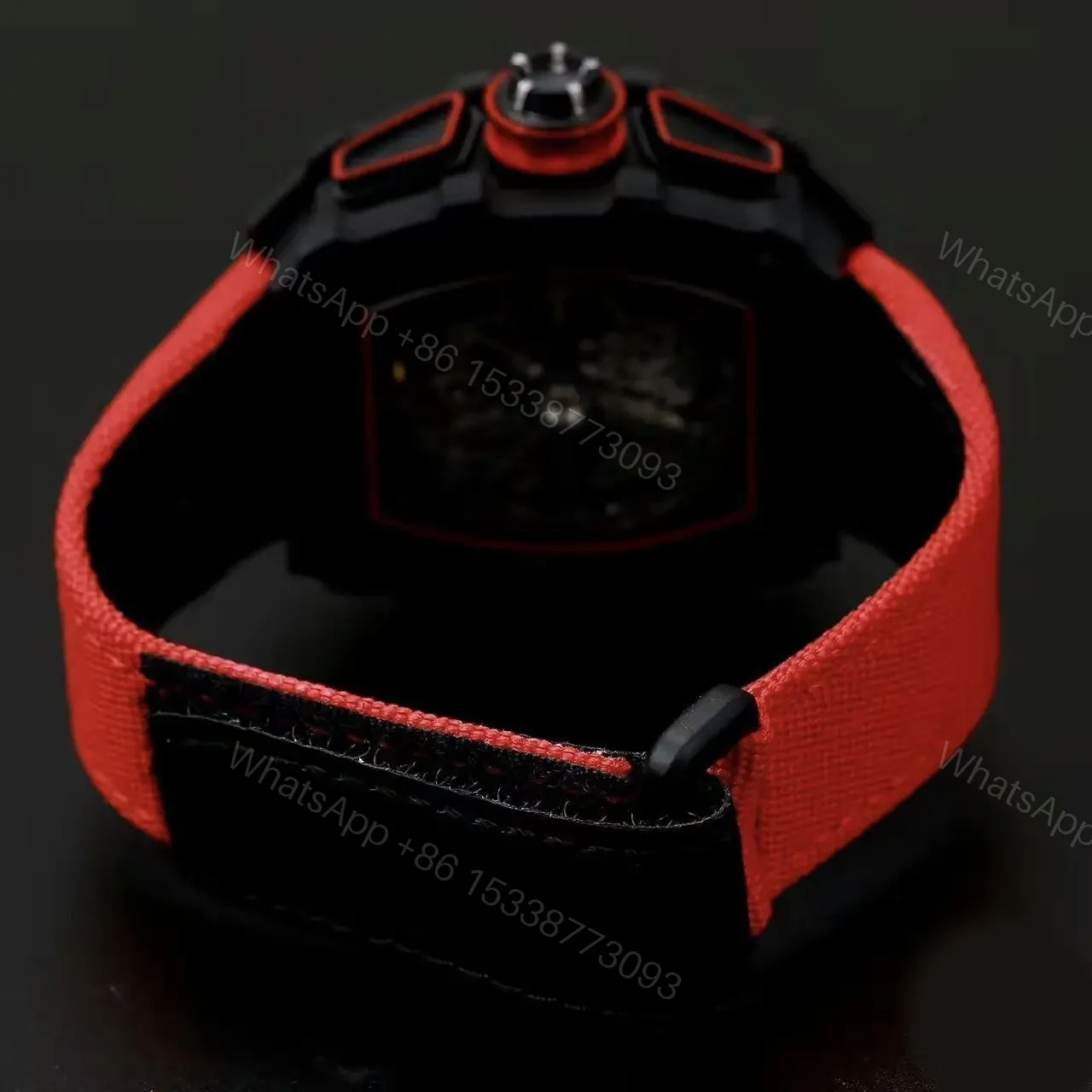 View 5 of Richard Mille Swiss Made Clone RM 50-03 Tourbilon Formula 1 Red